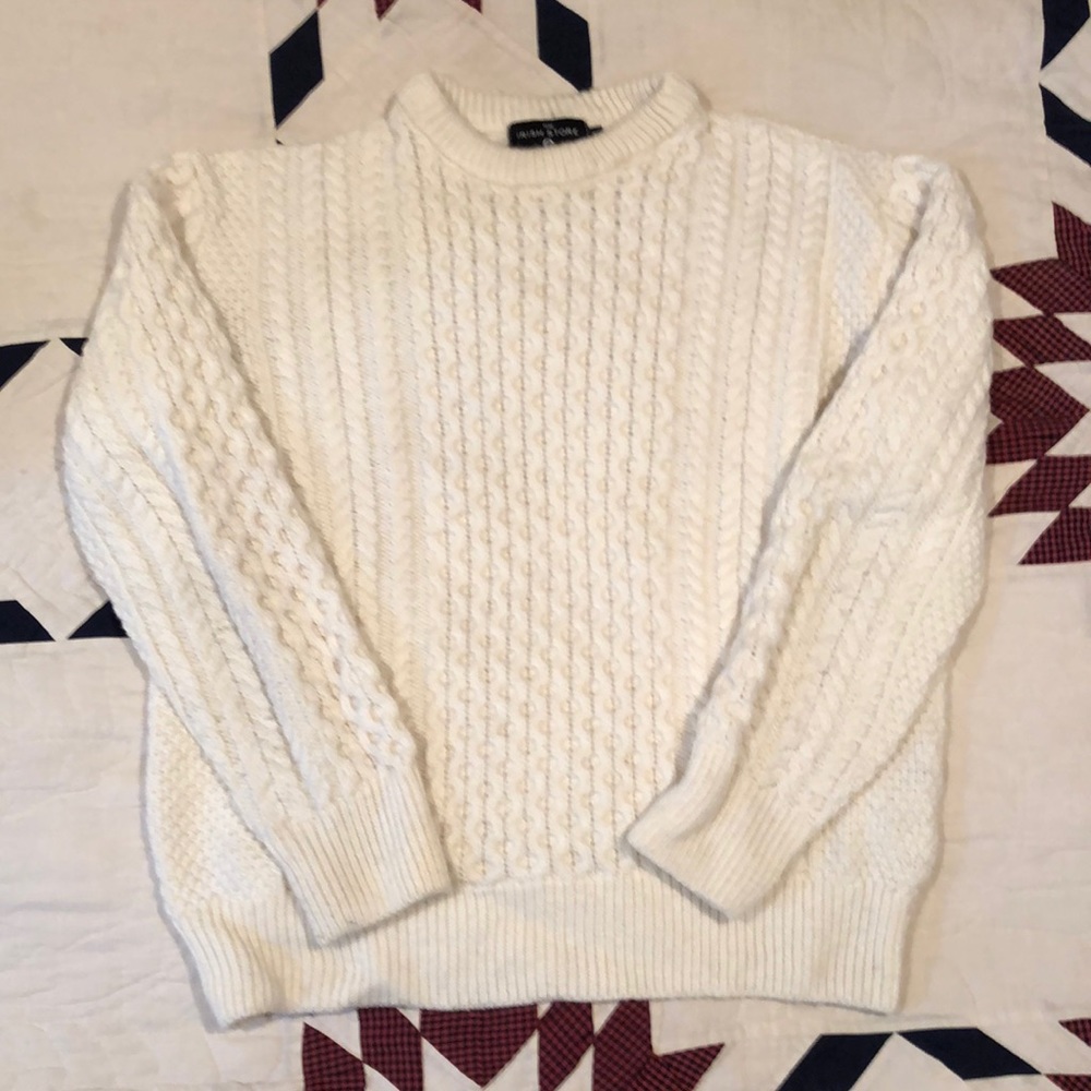 Irish Cableknit Sweater